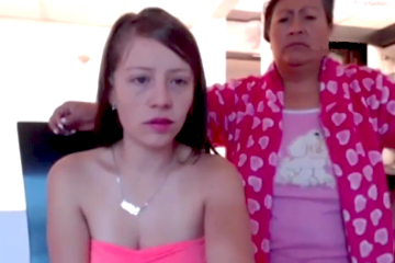 Masturbating Behind Mom's Back